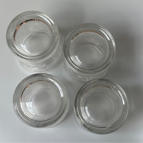 Ralph Lauren Safari Double Old Fashioned Glasses Set of 4 Whiskey Tumblers - Picture 6 of 14